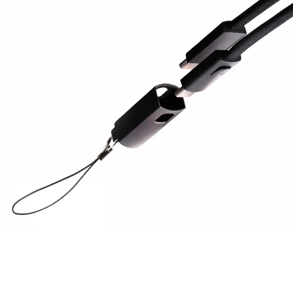Camp Snap Dual Function 15" Wrist Strap and USB Type-C High Speed Data Cable for Quick File Transfer