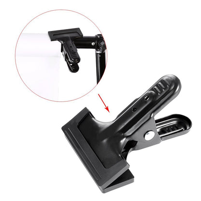 Pxel AA-CH1 Heavy Duty Flat Muslin Spring Clamps Clips for Photo Studio Backdrops Backgrounds Reflector