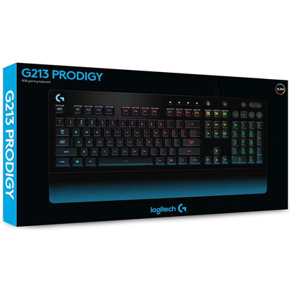 Logitech G213 Prodigy Gaming Keyboard with Spill-Resistant Design
