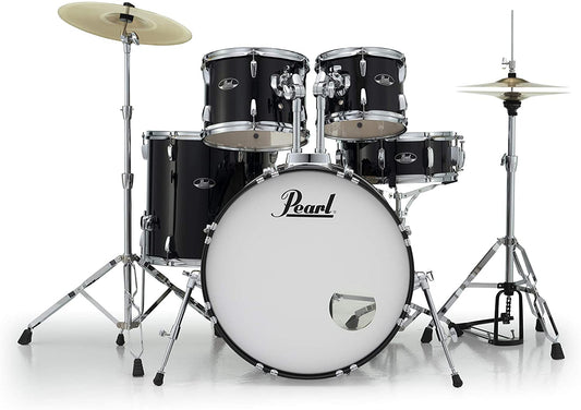 Pearl RS525SCC Roadshow 5-Piece Complete Drum Set with Cymbals