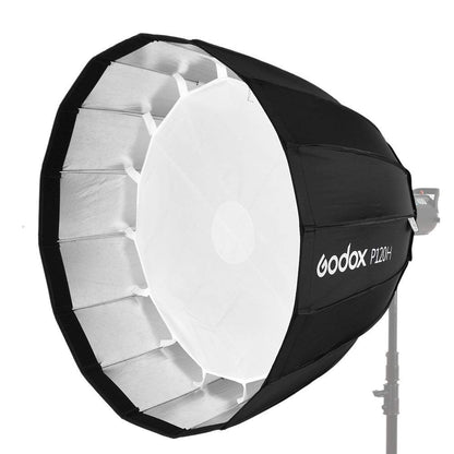 [CLEARANCE] Godox P120H 120CM Reflector Parabolic SoftBox Cloak Box for Bowens Mount Studio