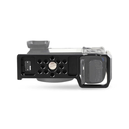 SmallRig Form-fitting Aluminum Alloy Camera Cage for Sony A6000 / A6300 / A6500 / Nex-7 Mirrorless Cameras with Multiple 1/4"-20 Accessory Threads, Rubber Padding and Integrated Shoe Mount | 1661