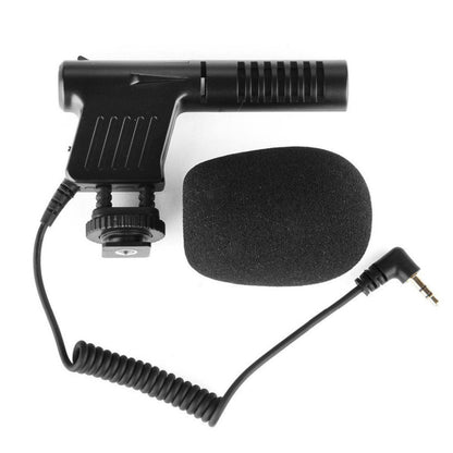 Boya BY-VM01 Directional Video Condenser Microphone for Canon Nikon DSLR Camcorder Vlog Podcast