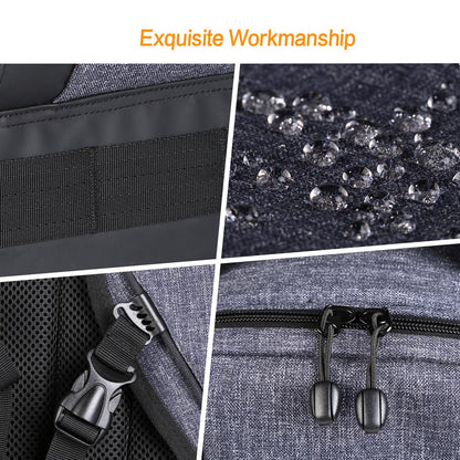 K&F Concept Large DSLR Camera Backpack Fit for Nikon Canon Camera & Laptop, Tripod for Travel Outdoors
