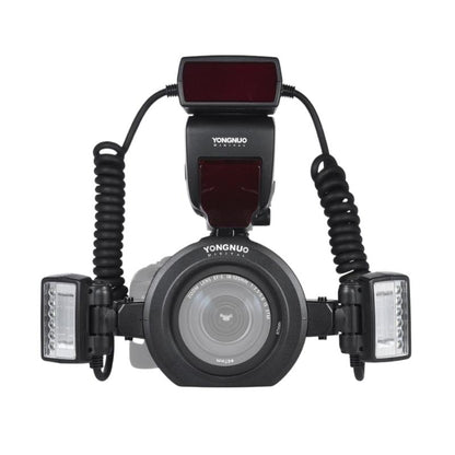 Yongnuo YN24EX TTL Macro Ring LED Flash Head Adapter with Auto Save Setting, Sound Indicator for Canon EOS & Sony DLSRs | JG Superstore