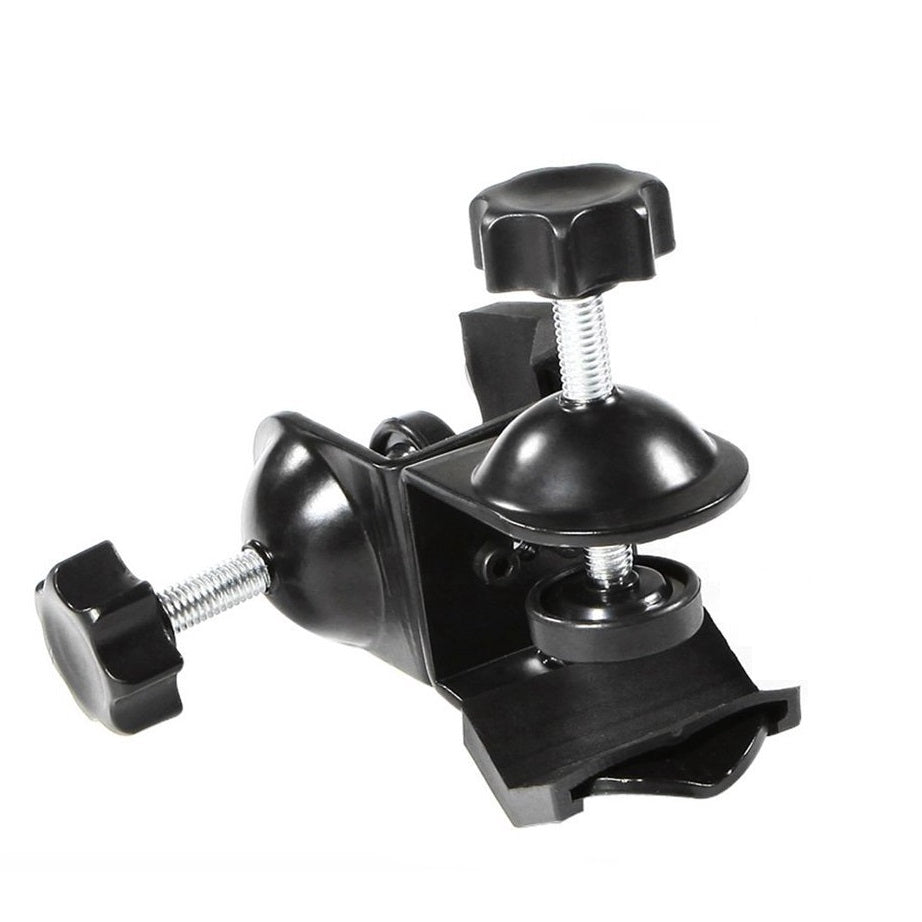 Pxel AA-UC5 Heavy Duty Metal Dual Double U Clip C Clamp Type Bracket Mount for Photo Studio Boom Arm Light Stand