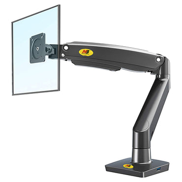 [CLEARANCE] NB North Bayou F100A 22"- 35" with 12Kg Max Payload Heavy Duty VESA Monitor Desk Mount Stand and Gas Strut Full Motion Swivel Computer Arm and USB 3.0 Port for LCD LED TV Television