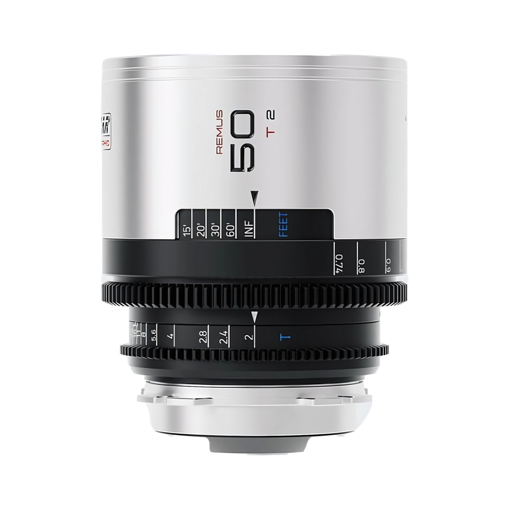 BLAZAR REMUS M 33mm 50mm 85mm 100mm T/1.8 1.5x Full Frame Sony E Mount Anamorphic Cine Lens Set Kit, 0.5 Meter to 0.7 Meter Focusing Distance, Silver Lens Flare and Signature Oval Bokeh, Rich Visuals for Videography Content Creation
