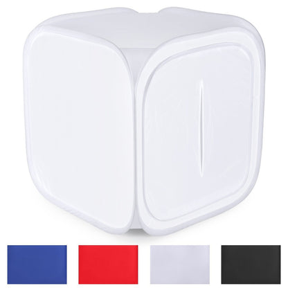 Pxel LT90 90x90cm Photo Soft Box Photography Light Tent Cube Softbox for Camera Studio Product Photography with 4 Backdrops