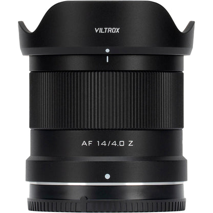 Viltrox AF 14mm F4.0 Z Air Series Nikon Z-Mount Ultra Wide Full-Frame Prime Lens with STM Autofocus Motor, Internal Focusing &  Electronic Aperture for Z5, Z5II, Z50, Z50 II, Z6, Z6II, Z7, Z7II, ZFC, Z30, Z9, Z8, ZF, Z6III Mirrorless Cameras