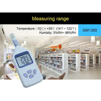 [CLEARANCE] Benetech GM1360 Digital LCD Humidity temperature Meter thermo-hygrometer Moisture Tester Thermometer with Max/Min Mode