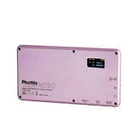 Phottix M180 Bicolor LED Panel and Power Bank (Rose Gold)