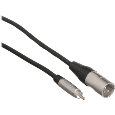 [CLEARANCE] Hosa Technology HRX-010 Unbalanced RCA Male to 3-Pin XLR Male Audio Cable (10')