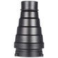 Pxel ST-6BL Metal Conical Snoot with Honeycomb Grid and Gel Filter Kit for Bowens Mount Studio Strobe Monolight Photography Flash