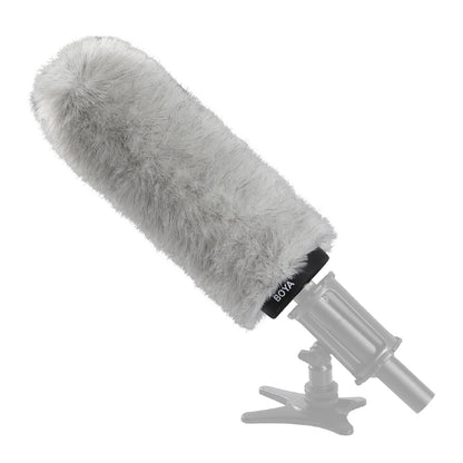 [CLEARANCE] Boya BY-P160 Furry Outdoor Interview Windshield Muff for Shotgun Capacitor Microphones