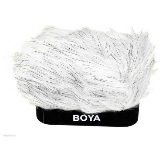 [CLEARANCE] Boya By-P10 Professional fluffy windshield for portable recorders. Inside size : 50 x 20 x 37mm Suitable for :Zoom IQ-6, Tascam DR-07, Sony PCM-M10, RODE iXY and others