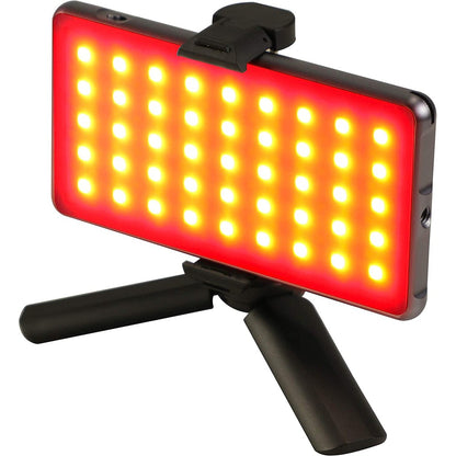 [CLEARANCE] Phottix M200R RGB LED Video Panel Light and USB Power Bank 4000mAh (Black) PH81419
