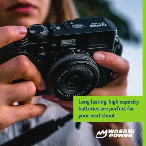Wasabi Power Battery NP-W235 (2-Pack) and Dual Charger for Fujifilm X-T4