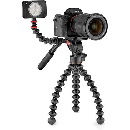 [CLEARANCE] Joby GorillaPod 3K Video PRO Professiol Video Head Kit Camera Tripod Stand with Smooth Pan and Tilt Movements for DSLR and Mirrorless Camera