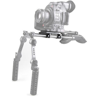 SmallRig Camera Base Plate with Dual 15mm Rod Clamp Railblock for Rod Support/ DSLR Rig Cage - 1775