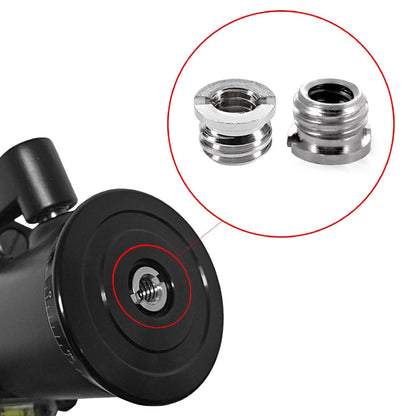 Pxel AA-SA Standard 1/4"-20 Female to 3/8"-16 Male Screw Adapter Reducer Bushing Converter for DSLR Camera Camcorder Tripod Monopod Ball Head Ballhead Video Light Stand