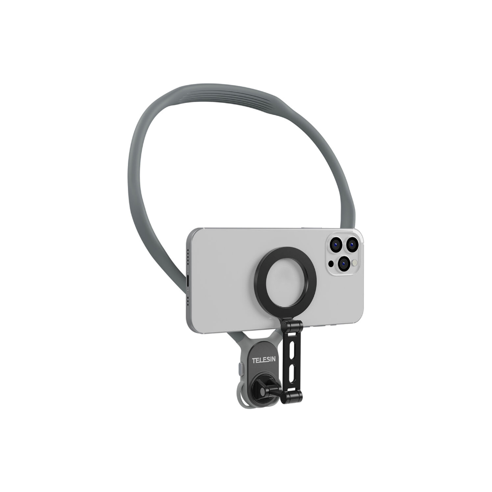 TELESIN MagSafe Neck Holder MAX / REGULAR Version Hands Free POV Mount Bracket for Magnetic Smartphones