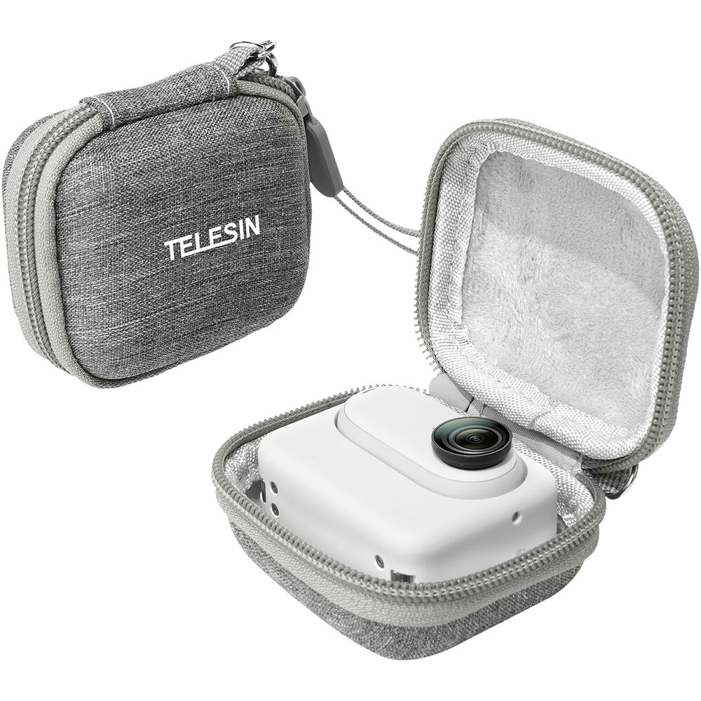 TELESIN Camera and Lens Mini Protective Case for Insta360 GO 3 and Select Cameras
