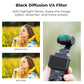 K&F Concept DJI Osmo Pocket 3 Magnetic Lens Filter Set with Circular Polarizer CPL + Black Mist 1/4 Diffuser + Variable ND2-32 + Camera Screen Protector - Made with Multi-Coated Optical Glass & Ultra-thin Aluminum Frame