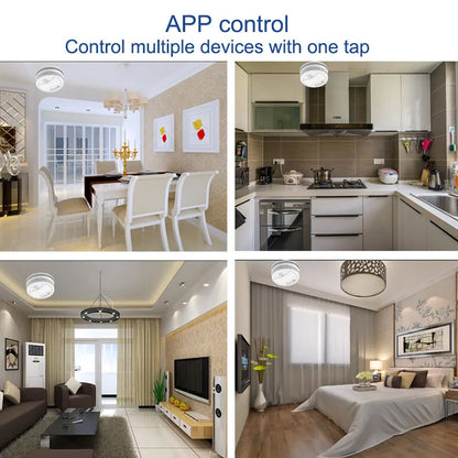 DAYTECH Photoelectric Smart Smoke Detector Fire Preventive Alarm System with Wi-Fi and Tuya App. Control for Home, Office, School, Hotel, Hospital, Restaurant Indoor Establishments | SM10
