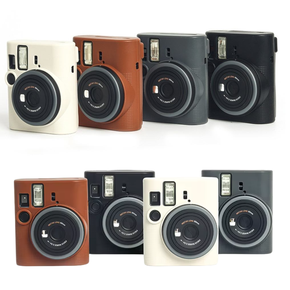 Pikxi Soft Silicone Protective Case for FUJIFILM Instax Mini 41 Instant Film Camera Wear & Drop Resistant with Precise Cutout Holes