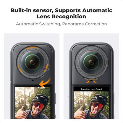 K&F Concept Premium Lens Guards / Standard Lens Guard + Screen Protector for Insta360 X5
