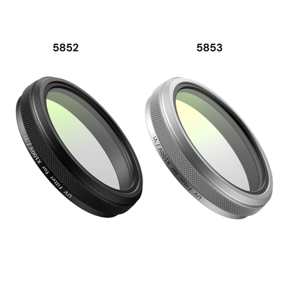 SmallRig UV Ultraviolet Camera Lens Filter Fujifilm X100VI / X100V | Silver / Black