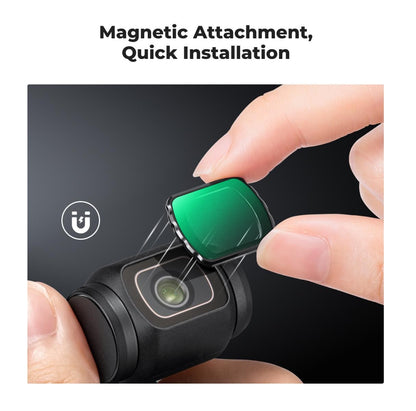 K&F Concept Black Mist Diffusion 1/8 Lens Filter for DJI Osmo Pocket 3 with 28 Multi-Layer Coating, Top AGC Optical Glass and Magnetic Installation | KF01-2614