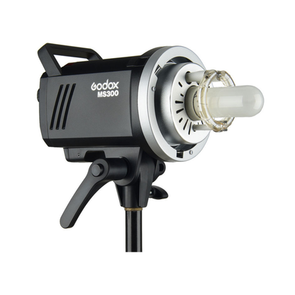 Godox MS300 300W Compact Studio Flash Kit Monolight with Softbox, 150W Halogen Modeling Lamp & 5600K Color Temperature