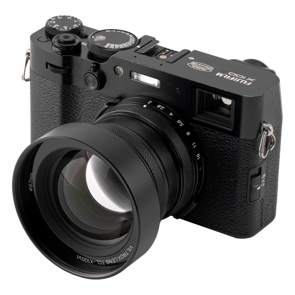Viltrox Telephoto / Wide Conversion Lens for FUJIFILM X100 Series Mirrorless Camera