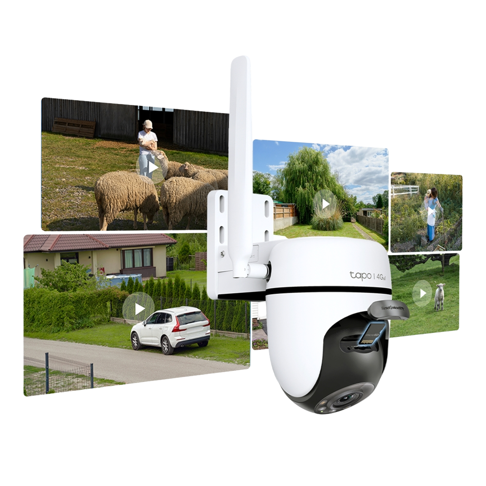 TP-Link Tapo C501GW 1080P Full HD 4G LTE Outdoor Pan/Tilt Security Camera