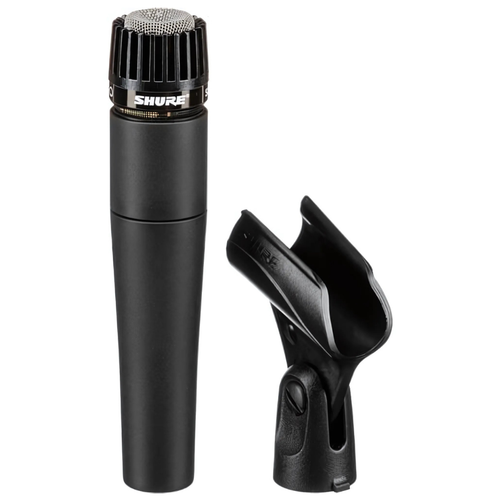 Shure SM57 Cardioid Dynamic Instrument Microphone for Drums