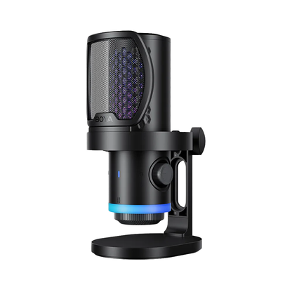 BOYA CastMic G40 / G40B Vibrant RGB Noise Cancelling USB Microphone w/ Desktop Stand / Boom Arm