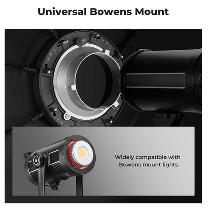 K&F Concept 55cm 65cm 90cm QR Bowens Mount Octagol Umbrella Softbox with 8 Durable Elastic Ribs and High Quality Fabric for Camera Lighting Photo and Video Studio Equipment