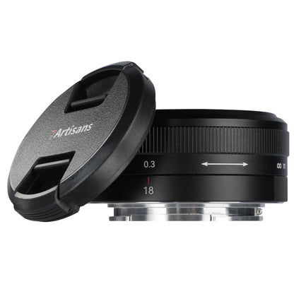 7Artisans 18mm F/5.6 Full Frame Format Panasonic L Mount Wide Angle Prime Pancake UFO Slim Lens MF Manual Focus for Mirrorless Cameras