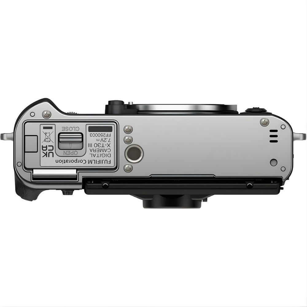 FUJIFILM X-T30 III Mirrorless Camera with XC 13-33mm f/3.5-6.3 OIS Lens - Silver