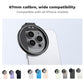 K&F Concept 67mm CPL Circular Polarizer Magnetic Lens Filter for iPhone 15 14 13 12 11 Smartphone with Clip and Cold Shoe Mount