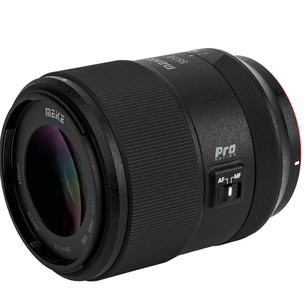Meike 55mm F/1.8 Pro AF Portrait-Length Prime Lens Full Frame FUJIFILM X Mount, Fast Aperture, Autofocus / Manual Focus Mode, STM Stepping Motor and USB Port for Firmware Upgrades for Photography