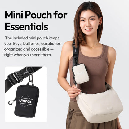 Ulanzi HMN1 Crescent Shoulder 2-way Style Bag Crossbody or shoulder Adjustable strap - Available Color