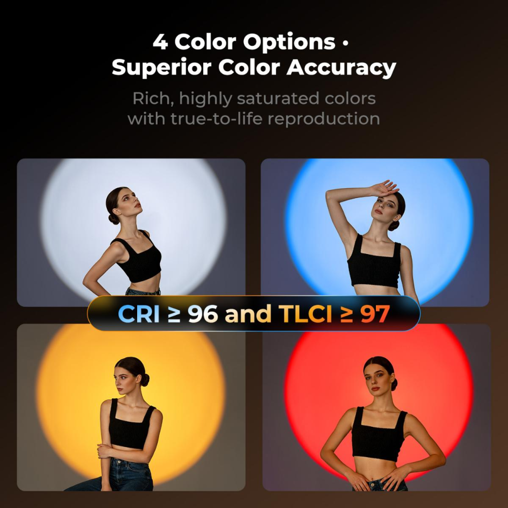 K&F Concept SP25C RGB Photography Flashlight