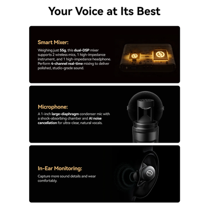 Hollyland MELO P1 Wireless Audio Studio System | Solo / Combo / Ultimate Combo