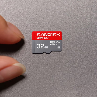 SanDisk 32GB microSDHC V10 A1 U1 UHS-I Memory Card with Up to 120MB/s Sequential Read Speed