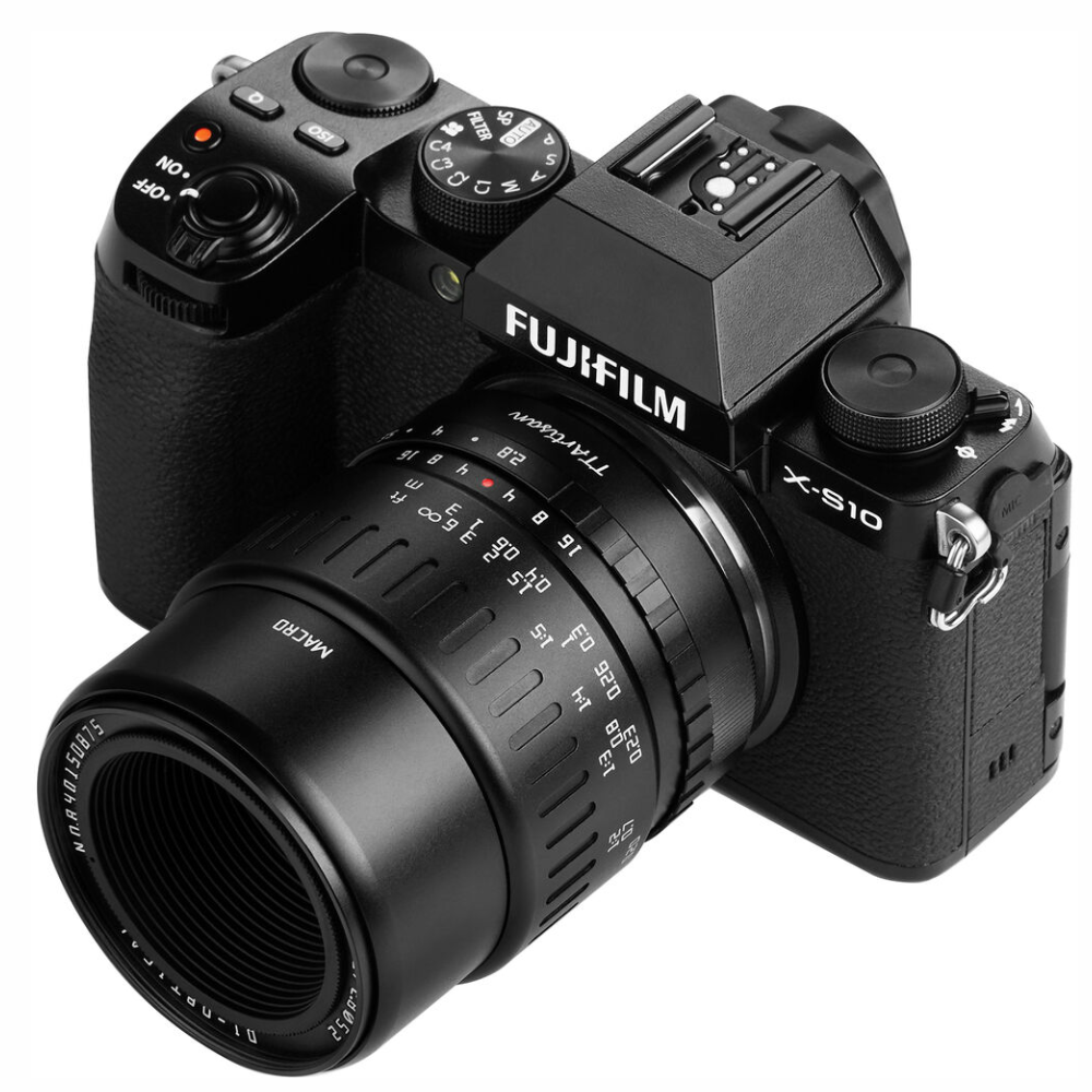 TTArtisan 40mm f/2.8 APS-C Format FUJIFILM X Mount Macro Prime Portrait Lens with Large Aperture, ED Glass, Manual Focus Mode, 1:1 Magnification and Smooth Bokeh for Mirrorless Camera Photography