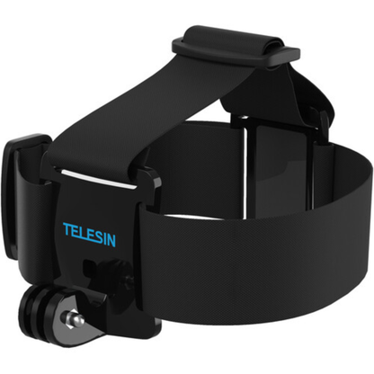 TELESIN Action Camera Chest / Head Adjustable Adventure Travel Strap with J-Hook Buckle Mount