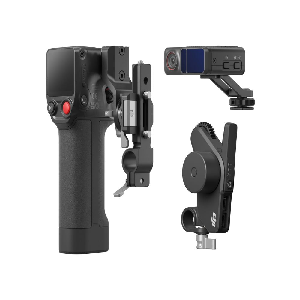 DJI Focus Pro Creator Combo Kit with Focus Pro Grip, Focus Pro Motor, and Focus Pro LiDAR Unit with Built-In 70° FOV Camera for Autofocus & FIZ Control for RS 3 / 3 Pro & RS 4 / 4 Pro Gimbal Stabilizer, Ronin 4D Flex & Focus Pro Hand Unit